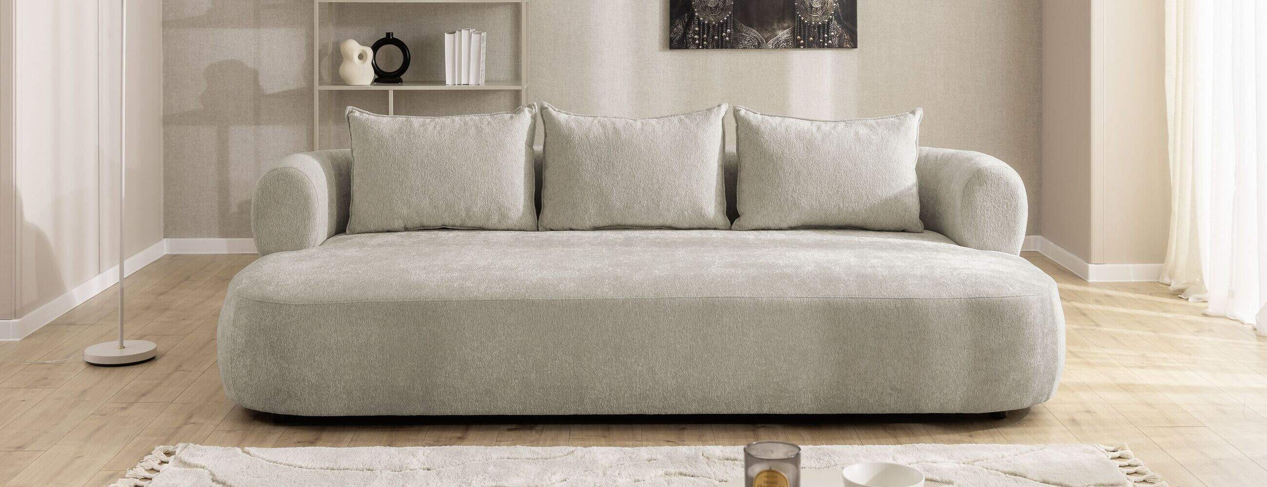 Beiges 3-Sitzer Sofa