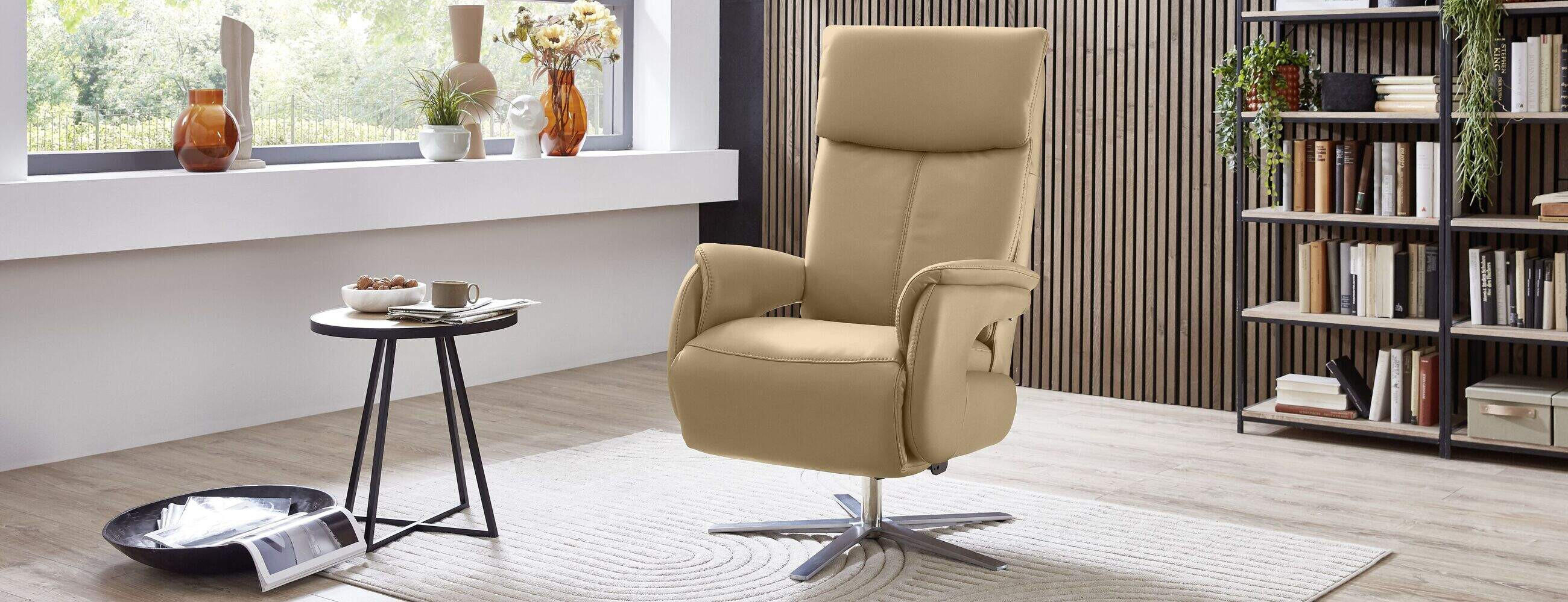 Relaxsessel aus Leder