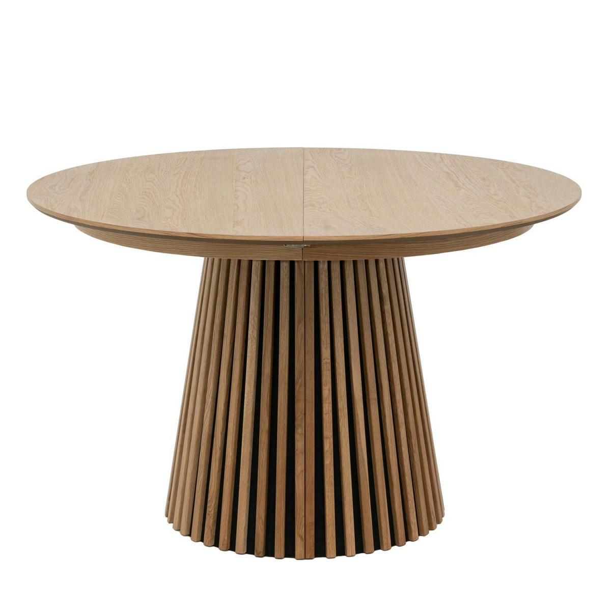 ESSTISCH 120/120/75 Eichefarben rund - Eichefarben/Braun, Holzwerkstoff (120/120/75cm) - Furnhouse