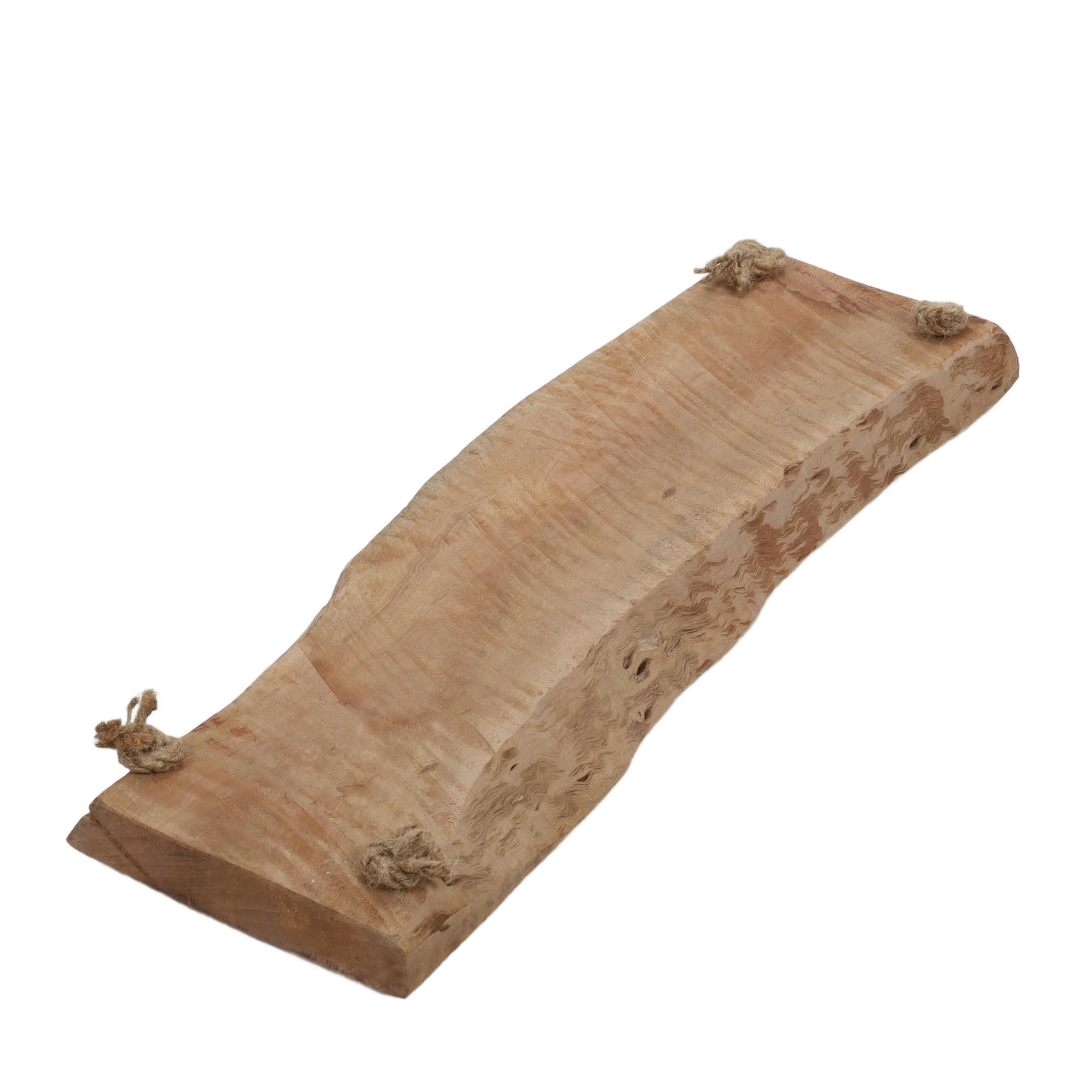 HOLZTABLETT zum Mitnehmen Beige 51/19/3 cm - Beige, Holz (19/3/51cm) - Excellent Houseware