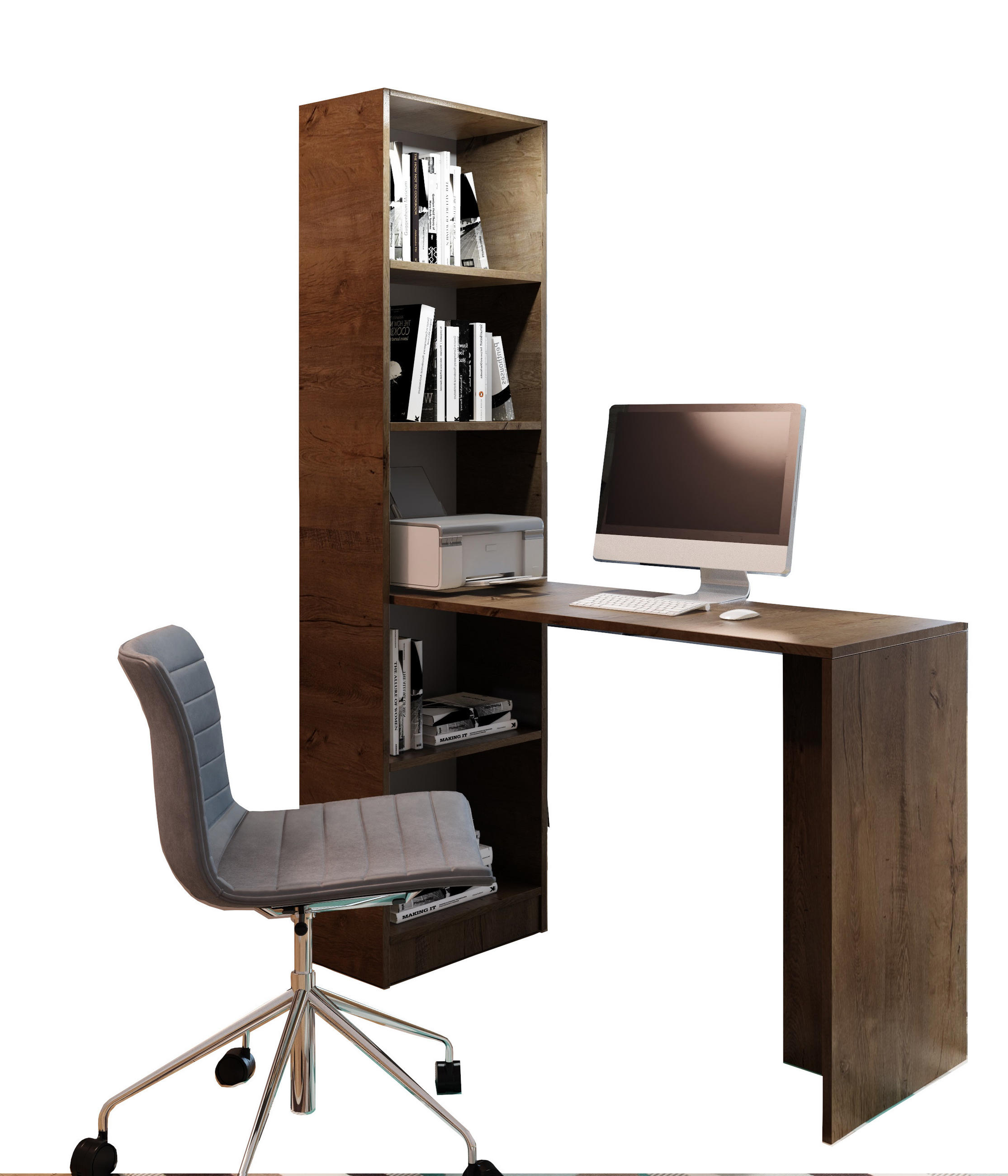 Kier Furniture PSACÍ STŮL B-1 s Regal Jasan