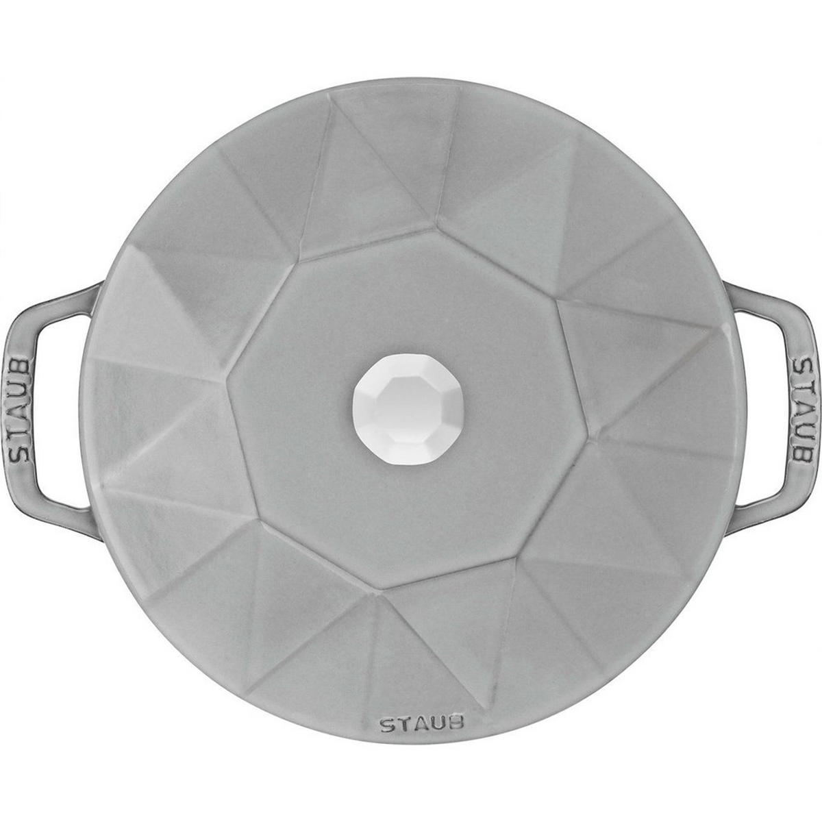 SPECIAL Cocotte Gusseisentopf 2,8 l NPC405083970 - Grau, Metall (22cm) - Staub