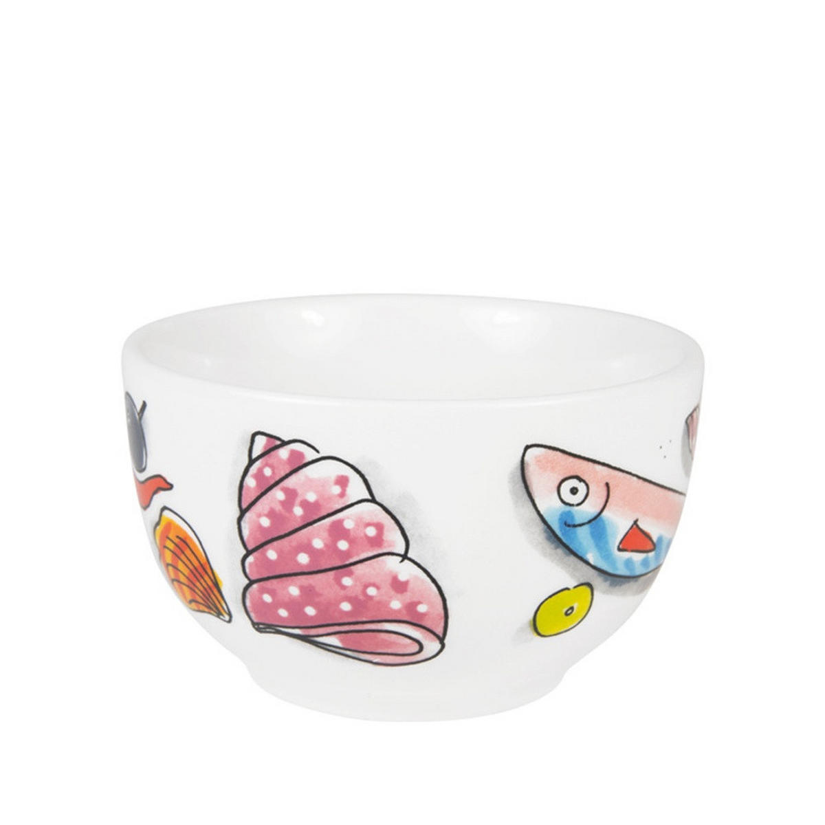 SCHALE Sommerabend in Bunt - 8cm - Multicolor, Keramik (8.7/5.5/8.7cm) - Blond Amsterdam