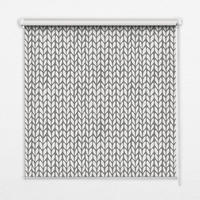 VNÚTORNÁ roleta - okenná roleta - roleta - 100x100 cm - Biela jedľa - biela, plast (100/100/0.5cm) - TULUP