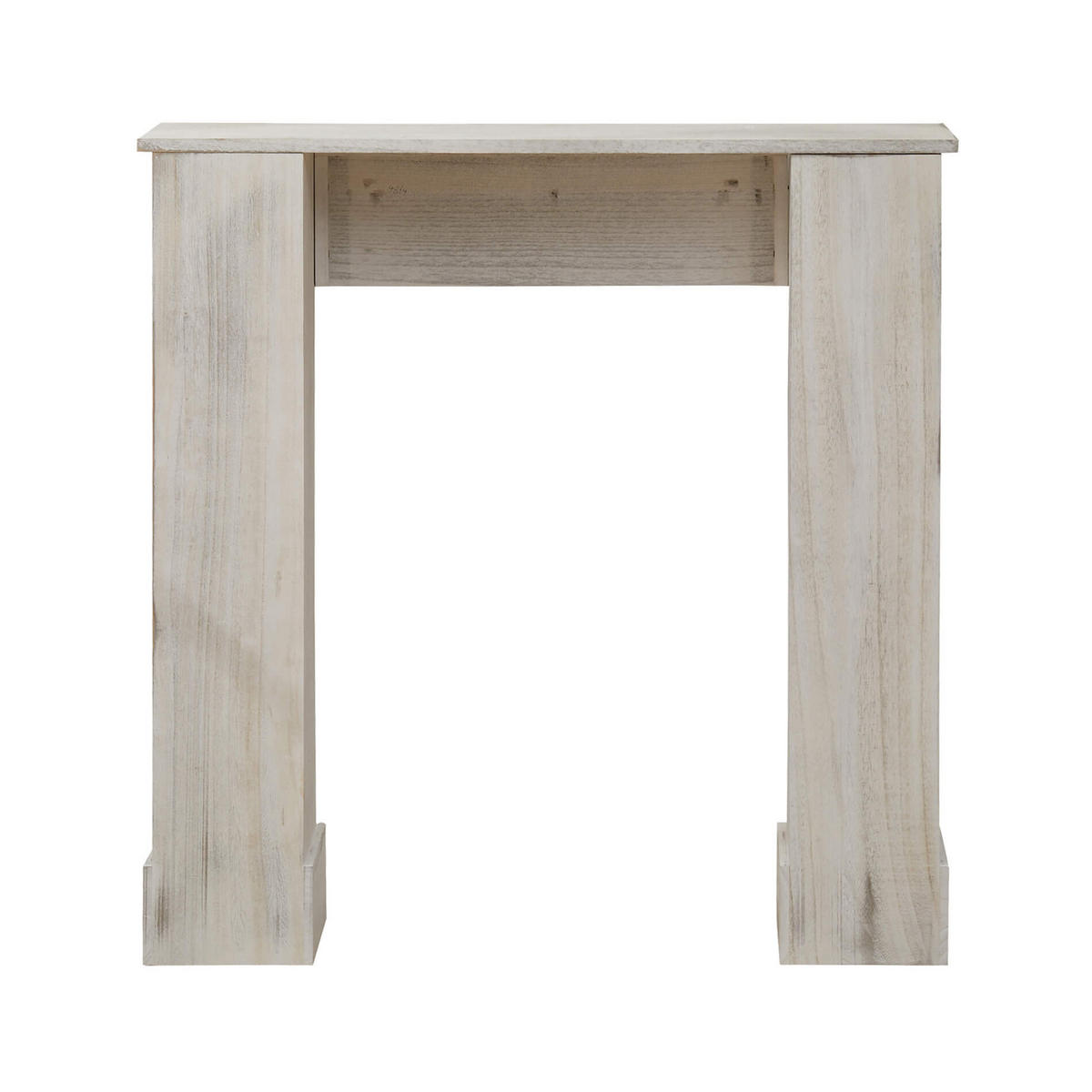 KAMINUMRANDUNG Grau 23/97/99 cm - Grau, Holz (23/99/97cm) - Mobili Rebecca