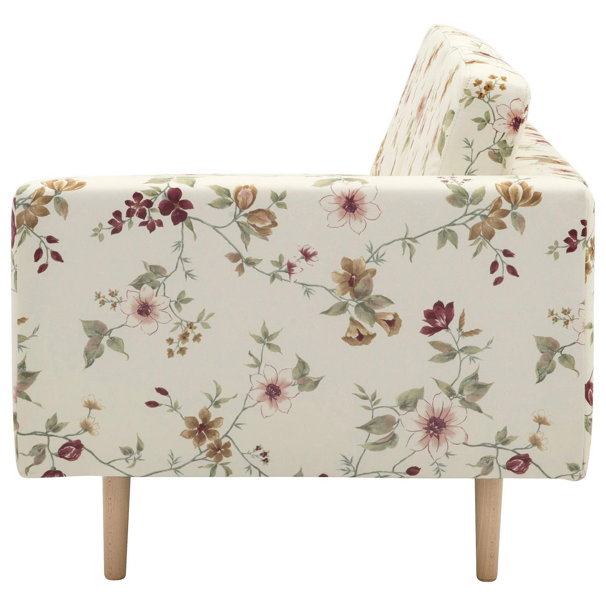 RECAMIERE Armlehne rechts Keara Flachgewebe weiß - Weiß, Kunststoff (87/81/190cm) - 58aufmkessel