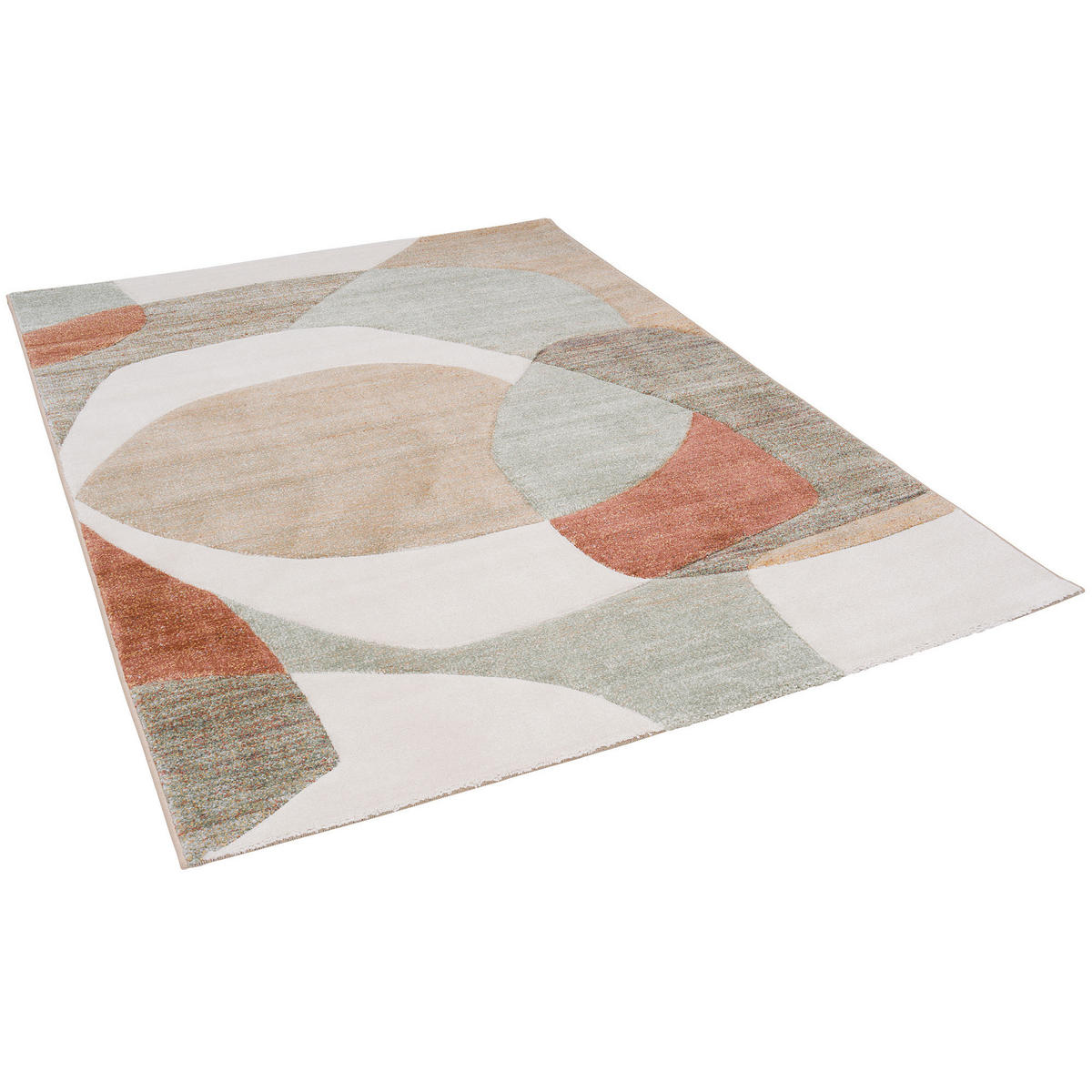 DESIGNER TEPPICH MAUI MODERN - Grün, Textil (140/200cm) - Pergamon