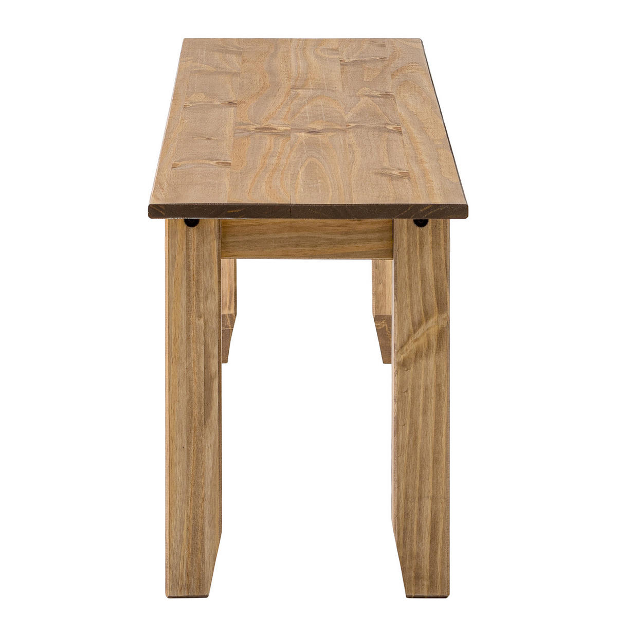 SITZBANK Finca Rustica - Kiefer massiv - Kiefer Natur - Kieferfarben, Holz (160/45/35cm) - home24
