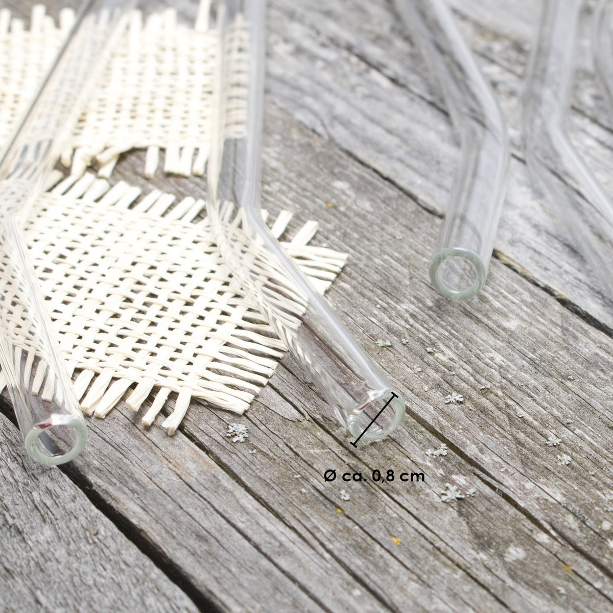 GLAS-TRINKHALME, transparent - Transparent, Glas (0.8/20cm) - bremermann