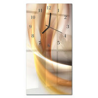 WANDUHR 60x30 cm - Horizont - Multicolor, Glas (30/60/0.4cm) - TULUP
