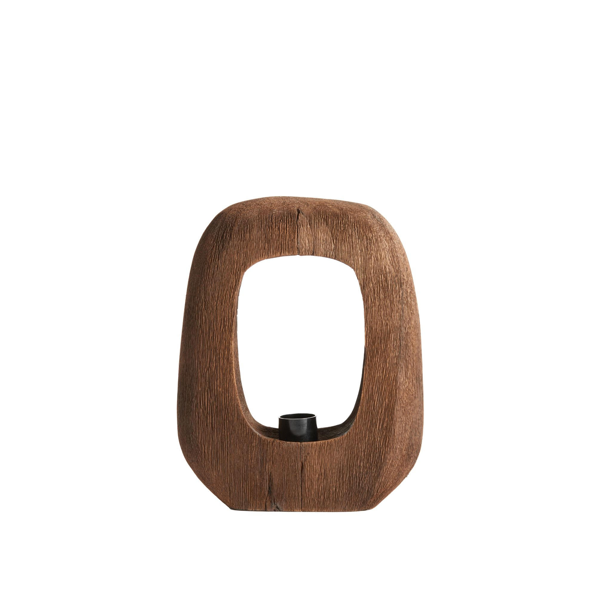 Light & Living Tischlampe Dunkelbraun 8x30x24 cm