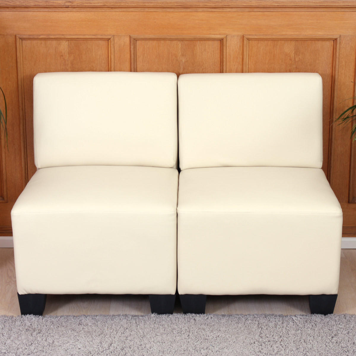 2-SITZER Beige - Beige, Textil (114/76/72cm) - MCW