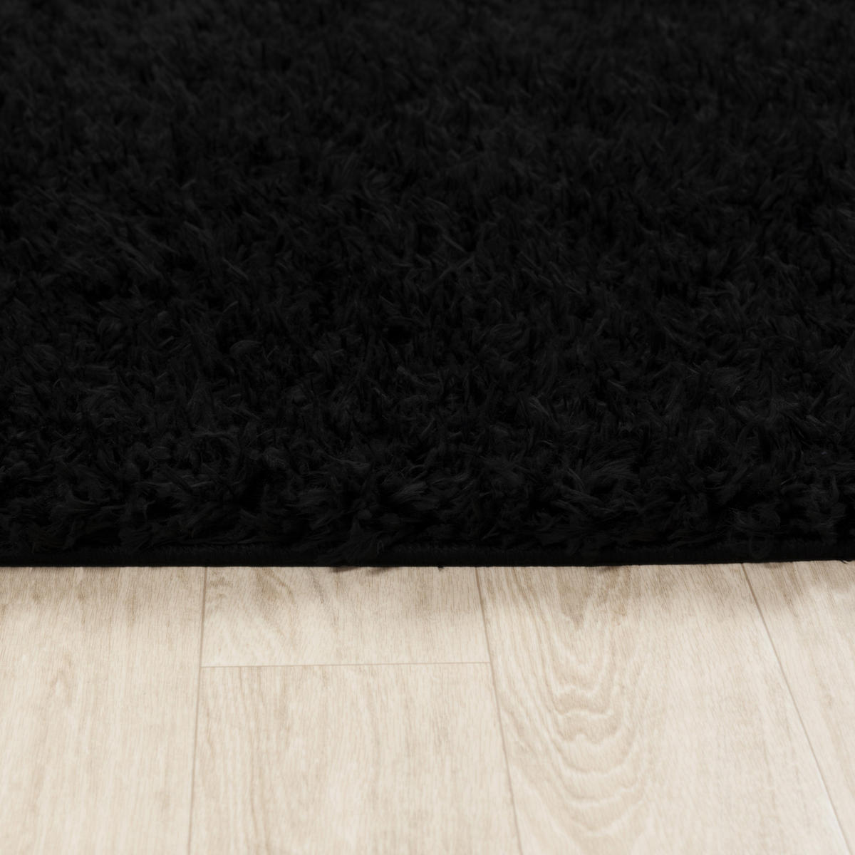 HOCHFLORTEPPICH 200/275 cm Schwarz - Schwarz, Naturmaterialien/Textil (200/275cm) - LIVABLISS