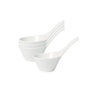 DIPSCHÄLCHEN NewWave weiß 40 ml 4er Set - Weiß, Keramik (1cm) - Villeroy & Boch