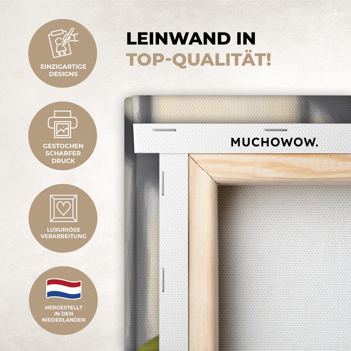 LEINWANDBILD Zitronen - Stilleben - Gelb 40x30 cm - Gelb, Textil (40/30cm) - MuchoWow