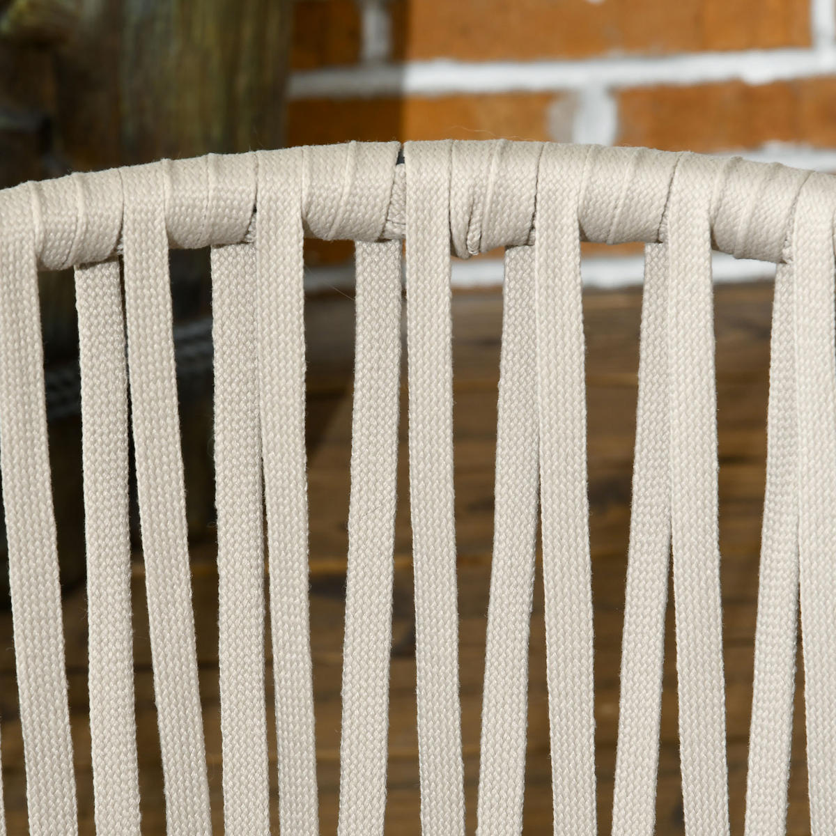 GARTENSTUHL Beige 57.0/60.0/71.0cm - Beige, Metall (60/71/57cm)