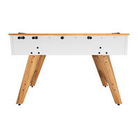 TISCHFUSSBALL - 141.4 cm x 76 cm - holz - naturfarben hell, weiß Pirna - Naturfarben/Weiß, Holz (141.4/76cm) - Vente-Unique