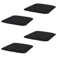 SITZKISSEN GRACE 4ER-SET - Schwarz, Textil (35/35/2cm) - IDIMEX