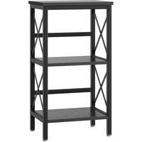 STANDREGAL Schwarz 40 x 29 x 75 cm - Schwarz, Metall (29/75/40cm)
