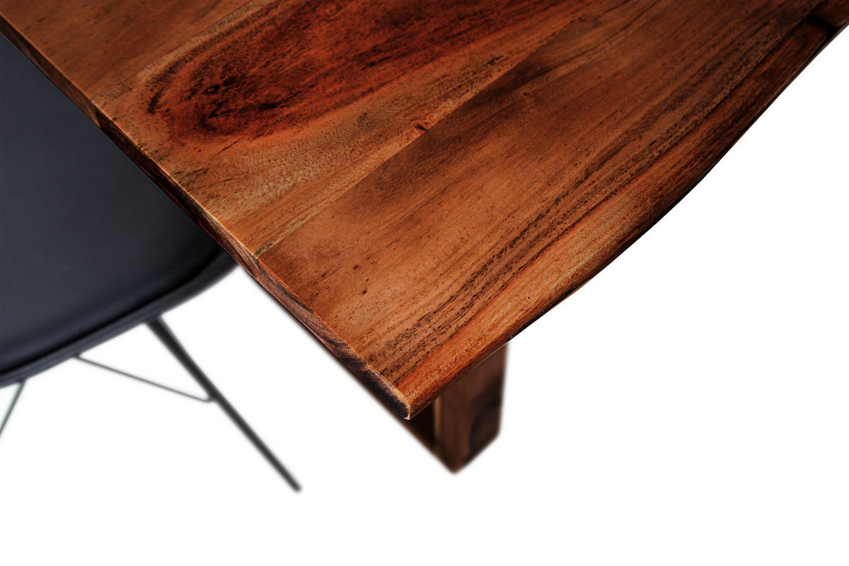 ESSTISCH GRAZ - Braun, Holz (100/200/77cm) - SAM