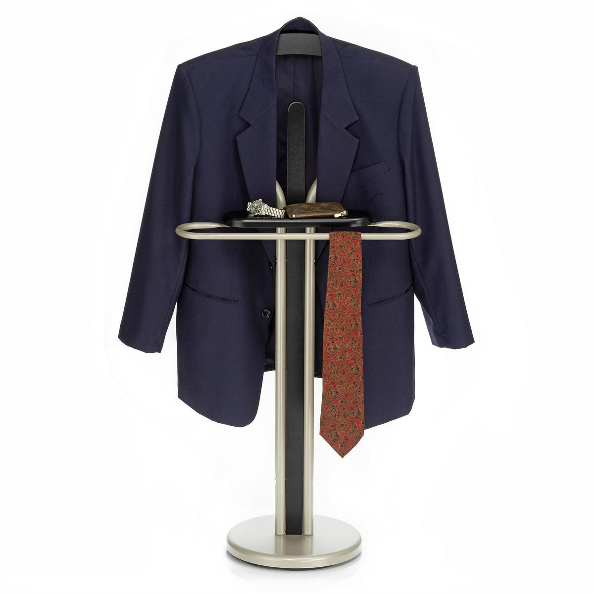 HERRENDIENER FABIO - Goldfarben/Schwarz, Metall (45/108/30cm) - IDIMEX