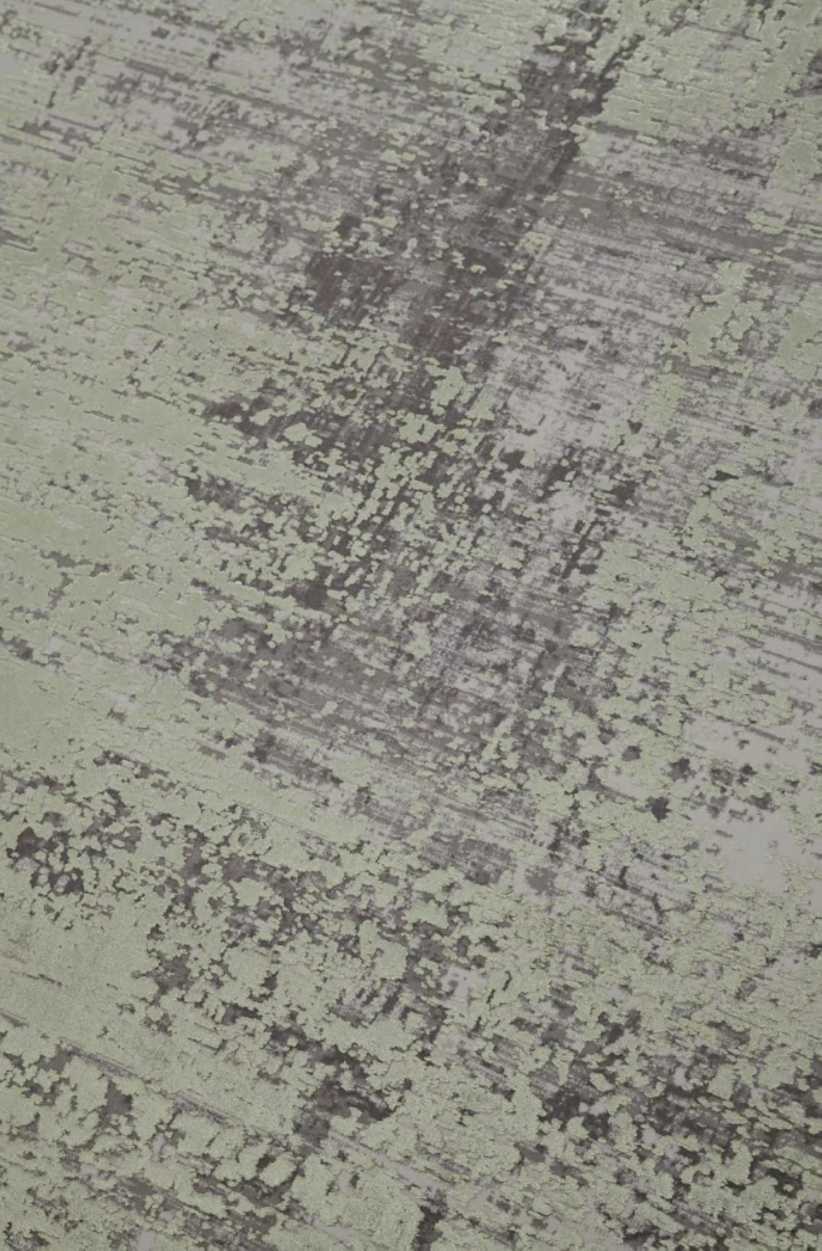 TEPPICH modern Wohn-/Schlafzimmer Viskose BRODERIE Grün 240x240 cm - Grün, Textil (240/240cm) - Novatrend