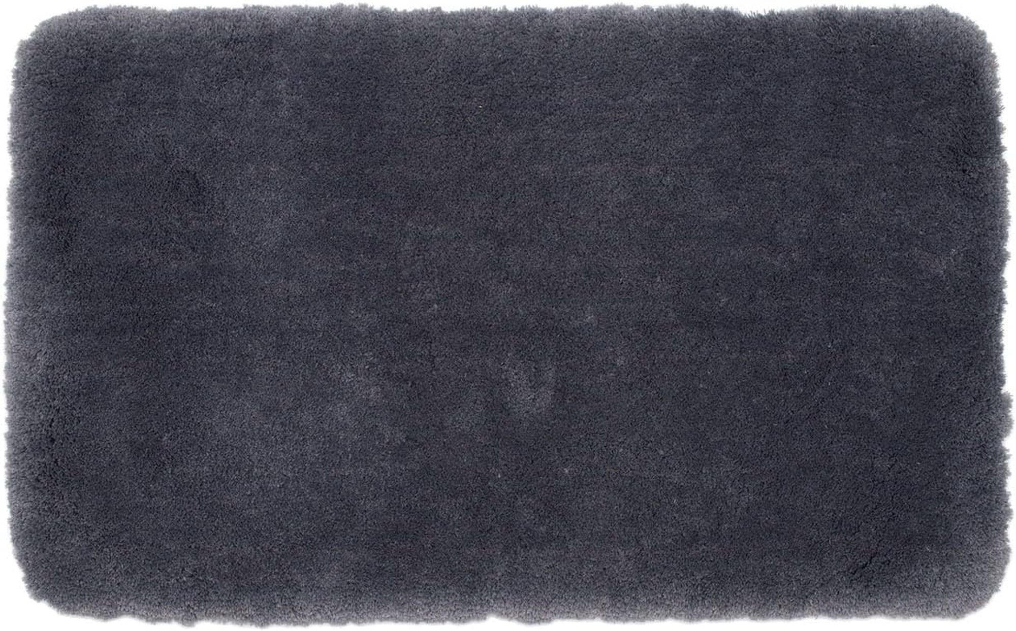 BADTEPPICH Deluxe ANTHRAZIT 70X120CM - Anthrazit, Textil (120/70cm)