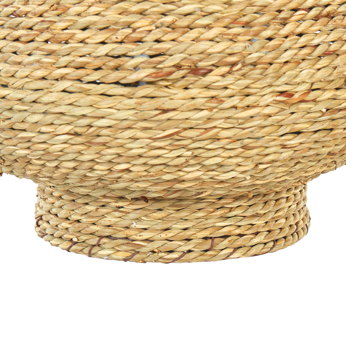DEKOVASE Seegras natürlich Marang - Naturfarben, Naturmaterialen (41cm) - Beliani
