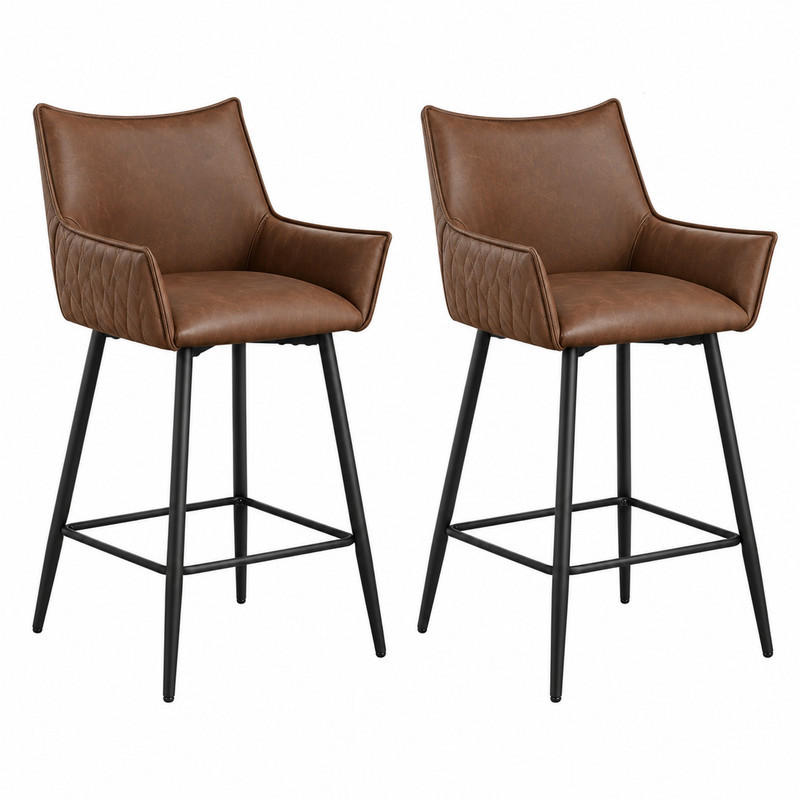 Meubliv Barhocker Braun 49x90x51 cm