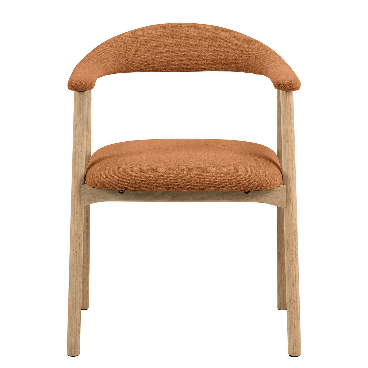 ARMLEHNENSTUHL 2ER-SET - Eiche Bianco/Beige, Eichenholz/Holz (56/76/54cm) - home24