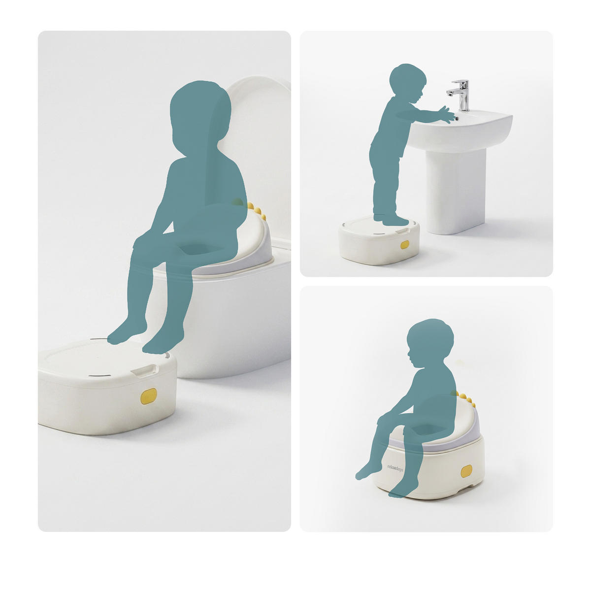 NOČÍK - různobarevná, plast (36.5/33.5cm) - Relaxdays