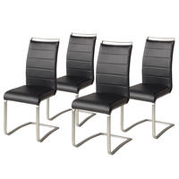 FREISCHWINGER - Silberfarben/Schwarz, Kunststoff/Metall (42/102/56cm) - home24