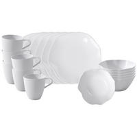 FRÜHSTÜCKS-SET Pura weiß 18er Set - Weiß, Keramik (1/1/1cm) - Villeroy & Boch