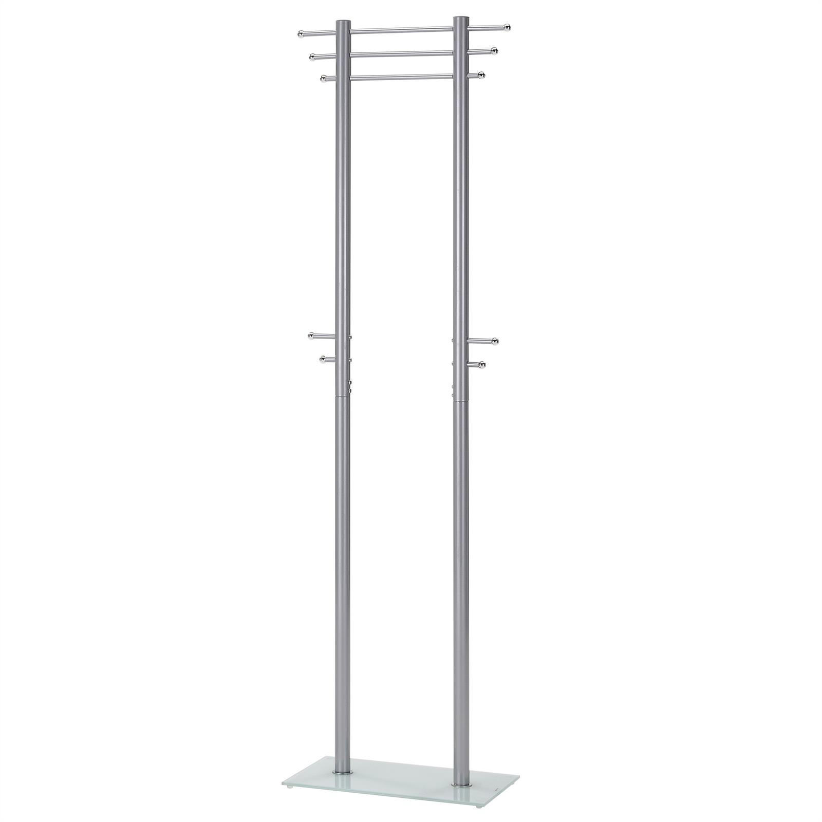 KLEIDERSTÄNDER TARIS - Alufarben, Metall (50/179/35cm) - IDIMEX