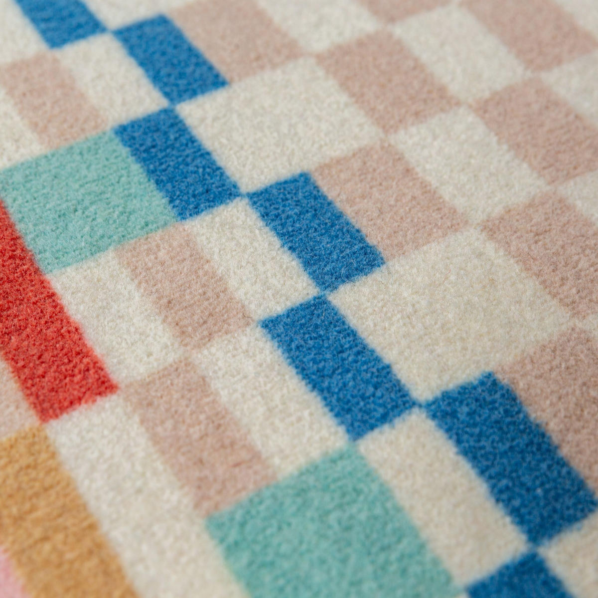 WOLLTEPPICH DAHLIA, geometrisch, Bunt, 140 x 200 cm - Multicolor, Textil (140/200cm) - KADIMA DESIGN