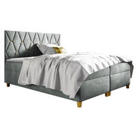 BOXBETT Inez - H3 - Grau, Holz (140/200cm) - MIRJAN24