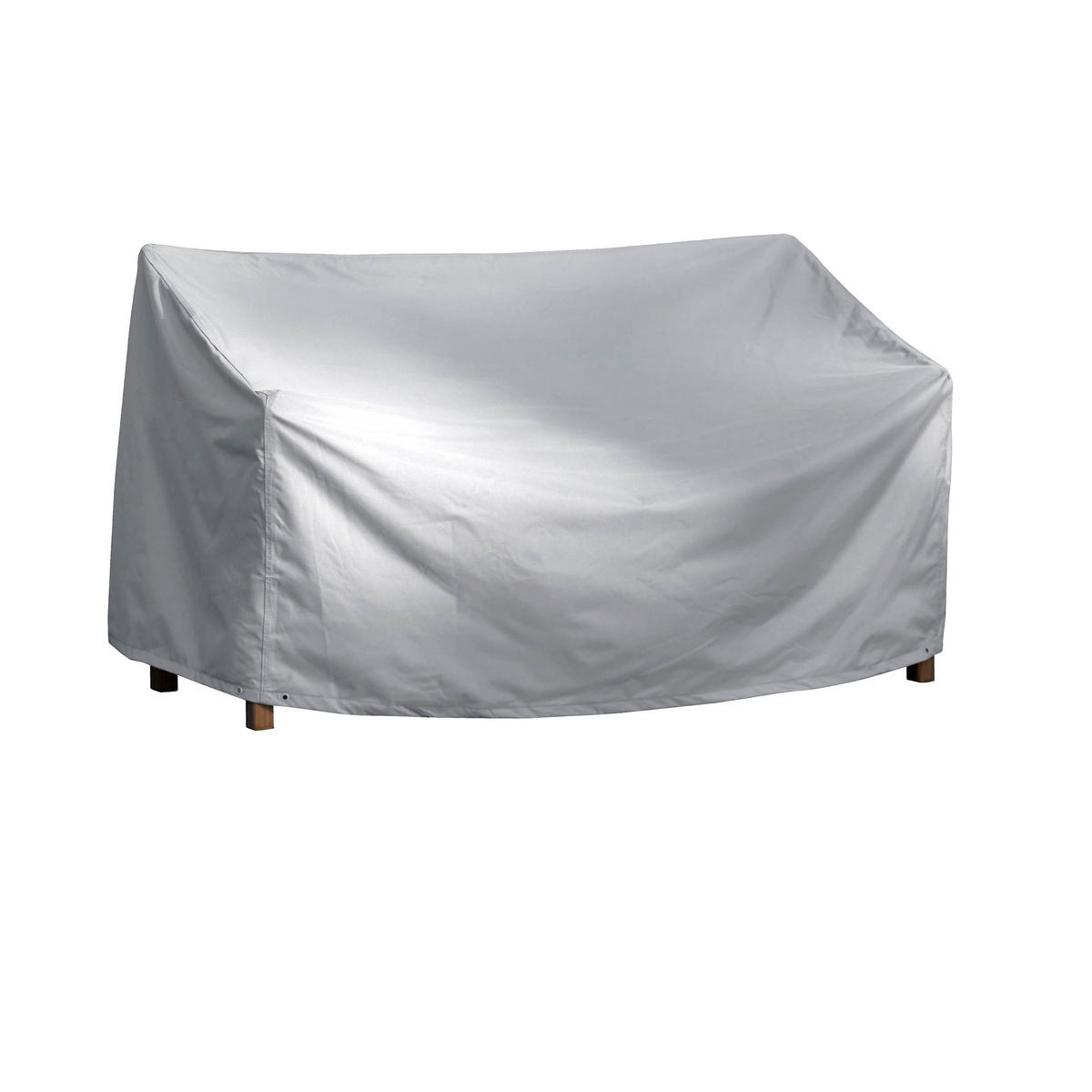 GARTENBANKABDECKUNG SHP-60088 - Grau, Kunststoff (163/86/70cm) - mehr Garten