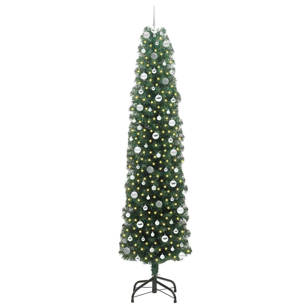 vidaXL Weihnachtsbaum Grün 240 cm
