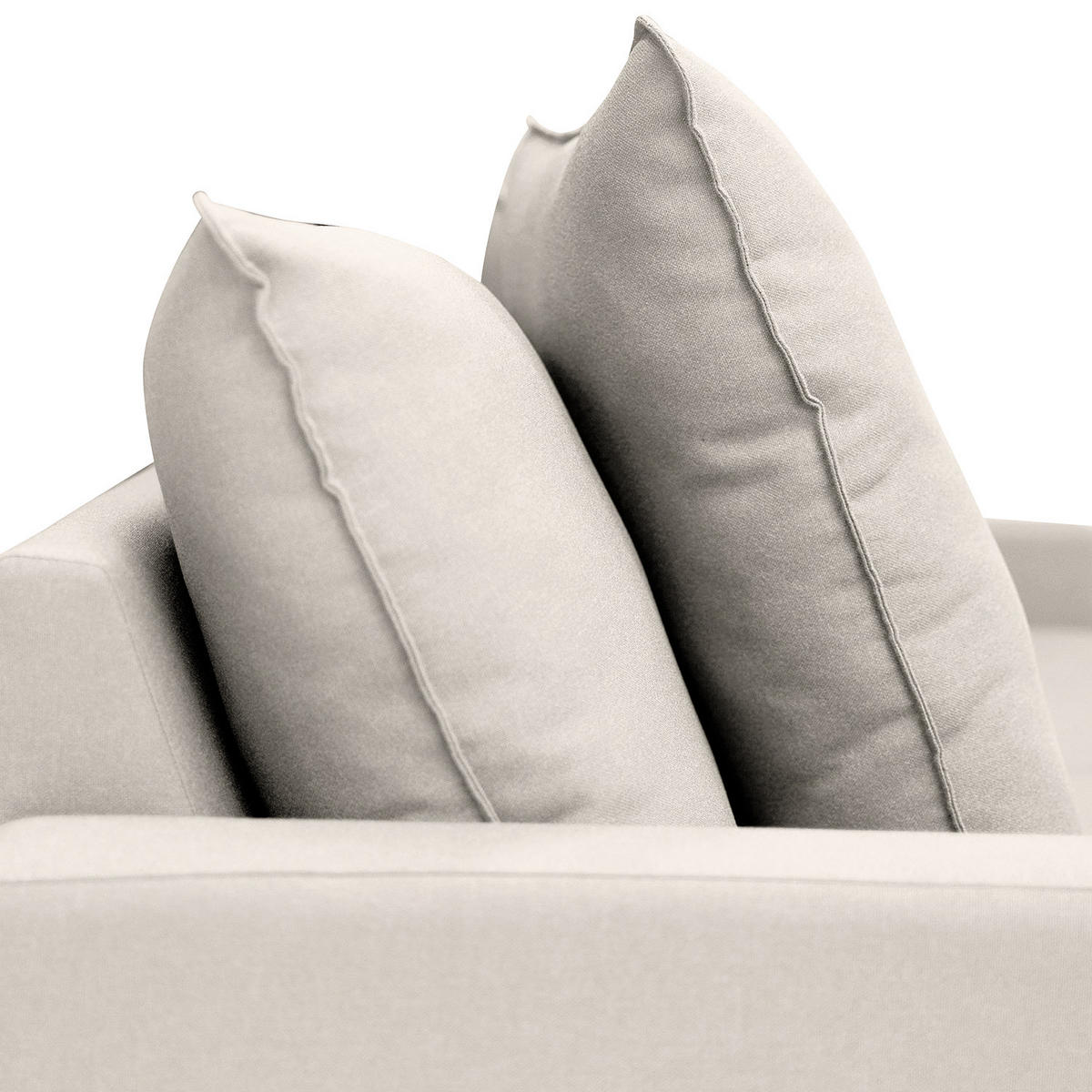 2,5-SITZER SOFA mit Husse - Webstoff - Multicolor/Hellgrau, Textil (170/89/110cm) - home24