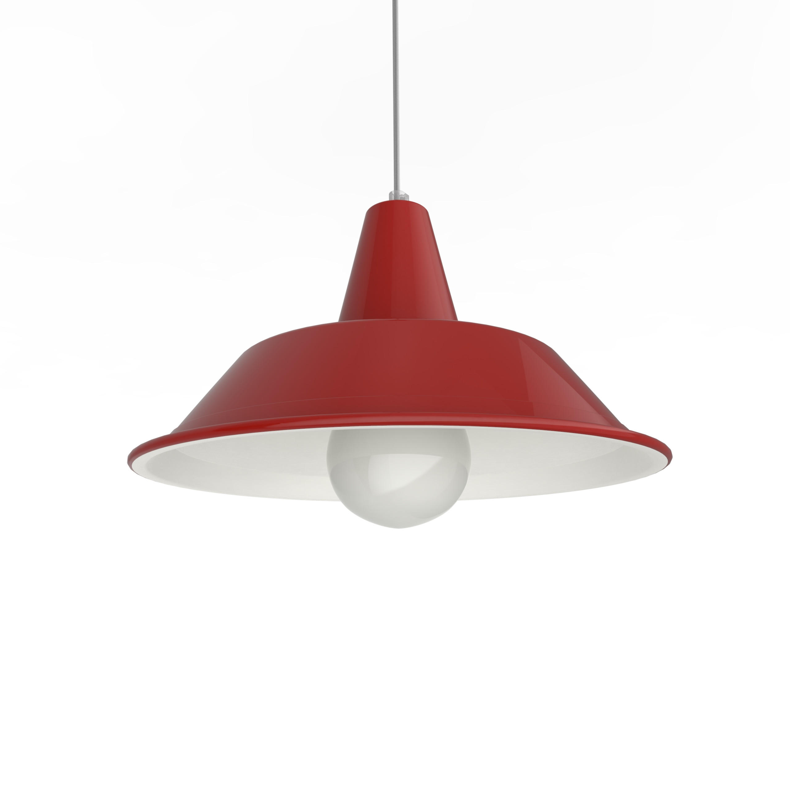 Lumicom Hängeleuchte Rot 35x20x35 cm