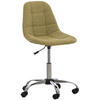 BÜROSTUHL Emily, Stoff Grün - Grün, Textil/Metall (55/91/55cm) - TPFLiving