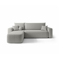 ECKSOFA mit Schlaffunktion SENNO Quelle 83 Links - Grau, Textil (250/150cm) - Bedante