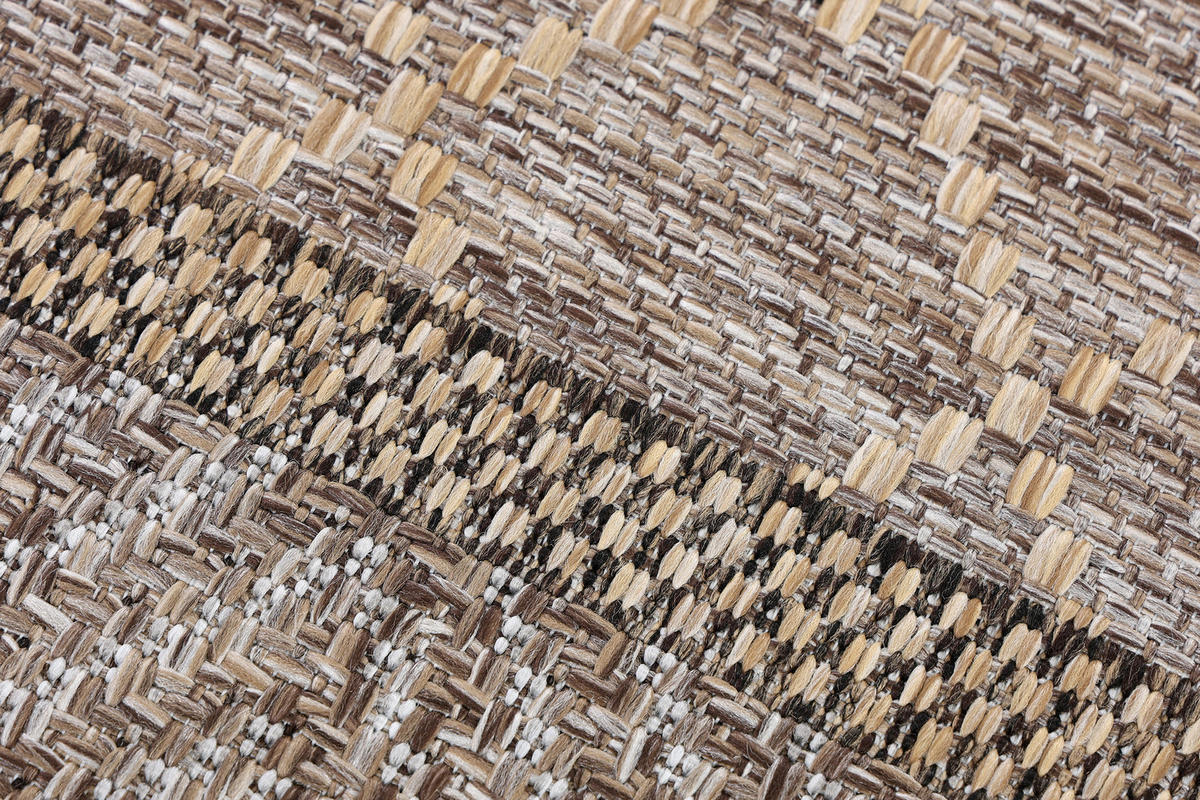 TEPPICH MELISSA BRAUN 240/300 cm - Braun, Textil (240/300cm) - Tapiso