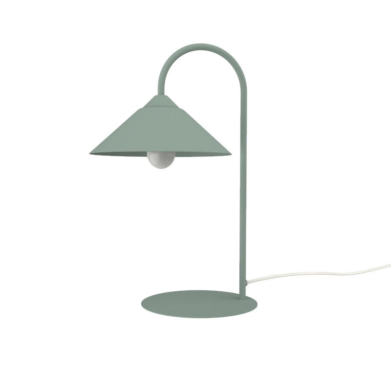 TISCHLEUCHTE Chapeau - Grün, Metall (25/35/50cm) - Lumicom