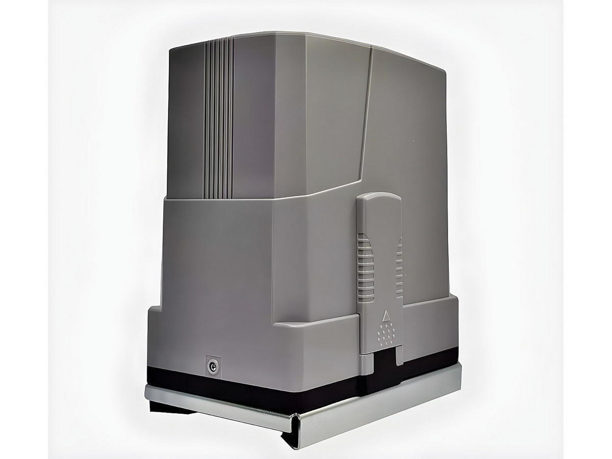 SCHIEBETOR - 384.8cm x 4.5cm - PVC - anthrazitgrau - TARNOS II - Anthrazit, Kunststoff (384.8/140cm) - Vente-Unique