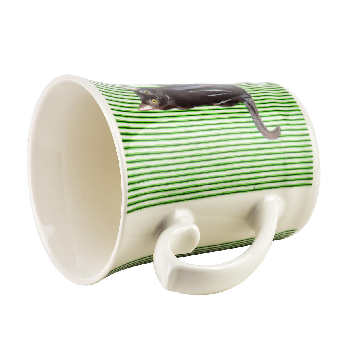 TASSE DANNY Grün Porzellan - Grün, Keramik (0.3L) - Mondex