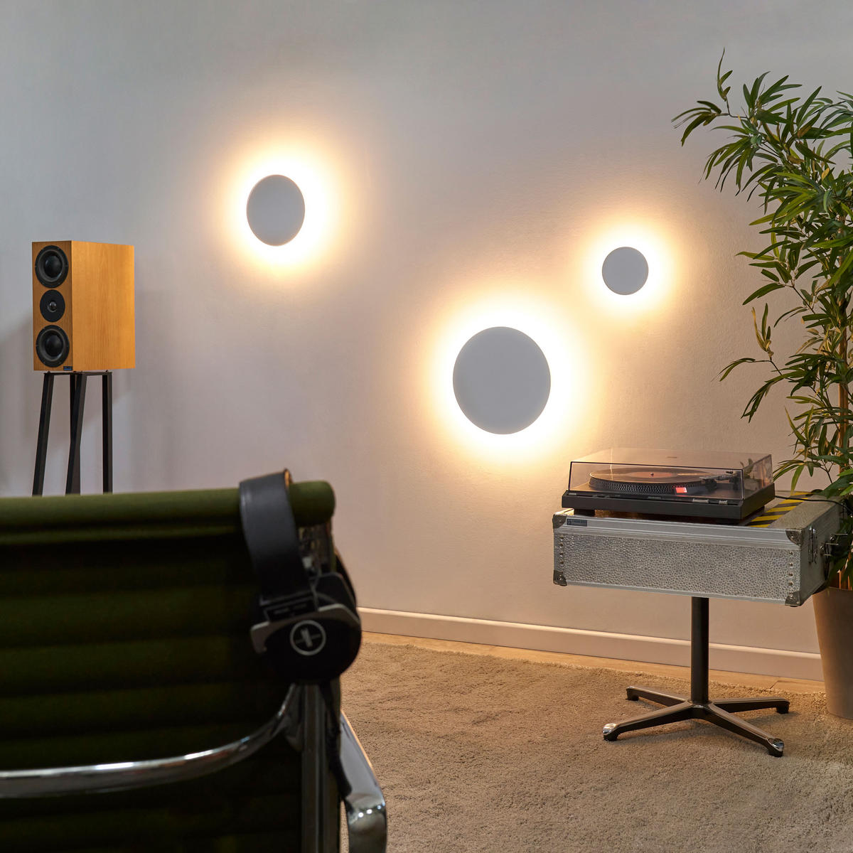 LED-DESIGN-WANDLEUCHTE - warmweißes Ambientelicht für modernes Wohnen - Weiß, Kunststoff (15/3/15cm) - Northpoint