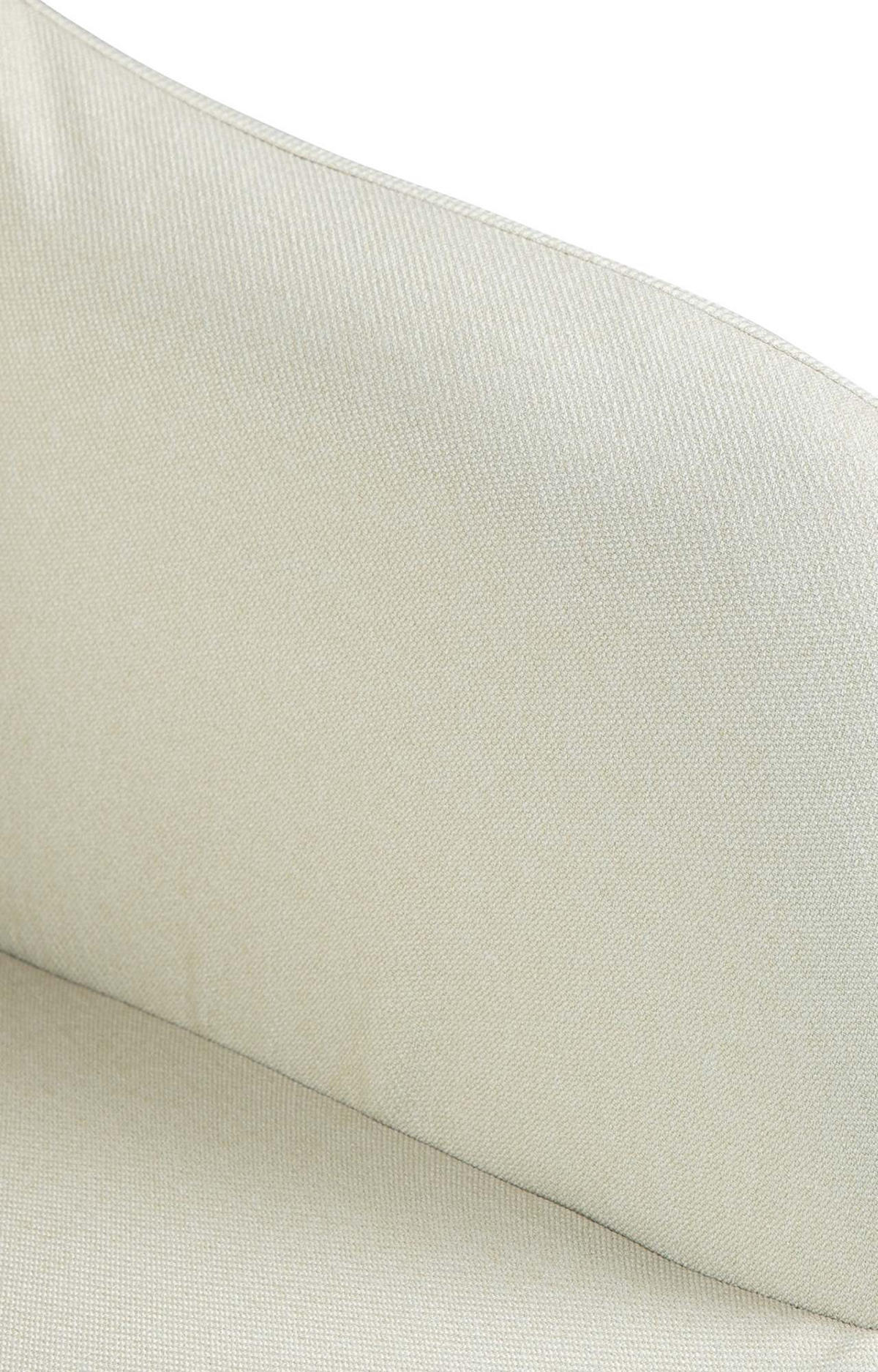 BARHOCKER Stoff creme - Creme/Weiß, Textil (57/97/59cm) - CLP