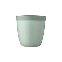 SNACKPOT Ellipse Nordic Sage 500 ml - Mintgrün, Kunststoff (10.7/10.8/10.7cm) - Mepal