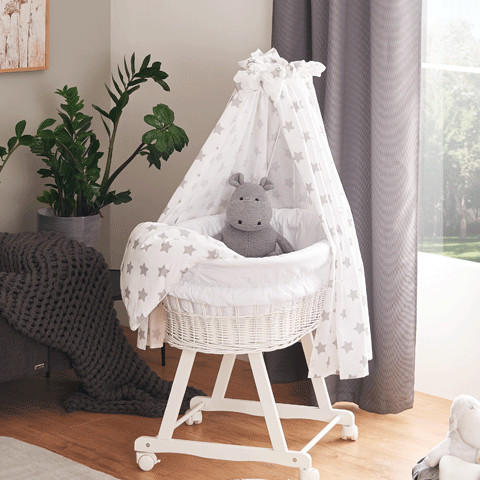 Stubenwagen aus Korb